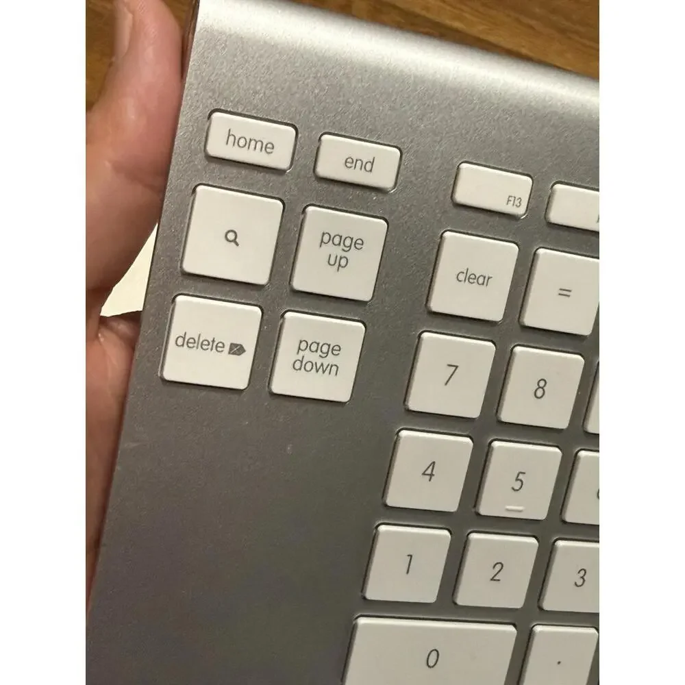 Belkin F8T067 Aluminum YourType Wireless Bluetooth Keypad Number Pad